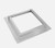 4 Inches x 6-5/8 Inches Galvanized Counter Flashing 4 Inches x 6-5/8 Inches Galvanized Counter Flashing