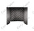 42 Inch Westminster Grey Herringbone Brick Panels