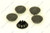 Push Plug, Black, 3/4" Dia. - [5 per package]
