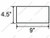 Brick-Whole,9 x 4-1/2 x 1-1/4