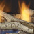 birch log set burning birch log set burning