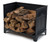 Vermont Castings Cast Iron Wood Box filled with split wood Vermont Castings Cast Iron Wood Box filled with split wood