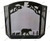 Screen 3-Fold Arch Bear Design - Black Wrought Iron Screen 3-Fold Arch Bear Design - Black Wrought Iron