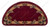 Hand Tufted 100% Wool Hearth Rug Half Round - Brown Hand Tufted 100% Wool Hearth Rug Half Round - Brown