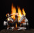 birch log set
