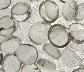 clear glass beads