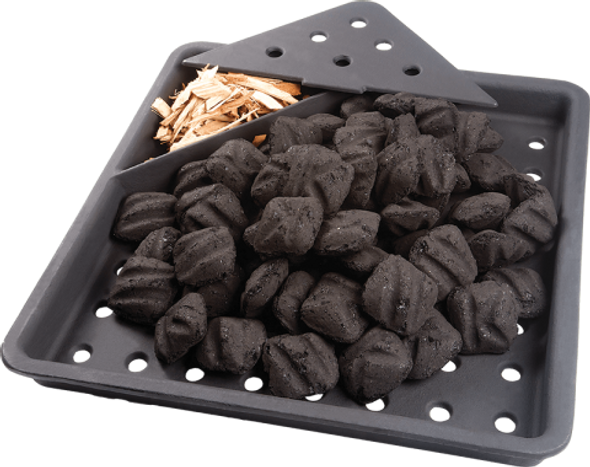 Charcoal/smoker tray