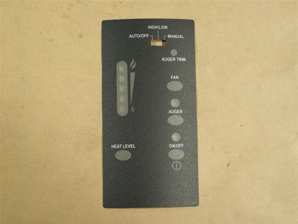 Board Decal with Horizontal T-Stat Switch (50-1476) Image 0