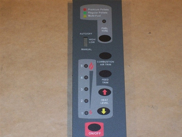 Control Panel Decal (50-2108) Image 0