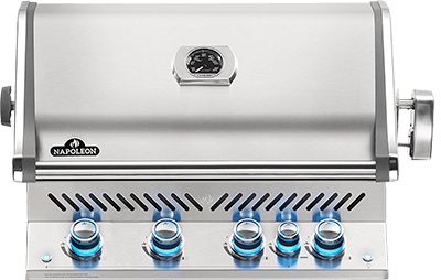 built-in grill