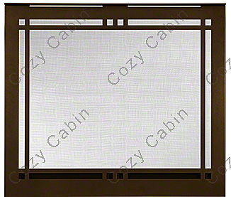 Bronze Contemporary Rectangular Door