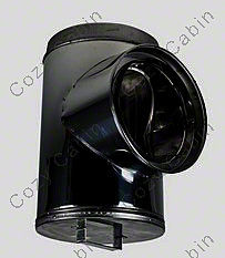 Double Wall Stainless Steel Tee with Cap