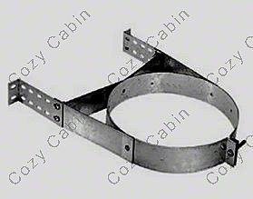 8 Inch Diameter Stainless Steel Wall Strap