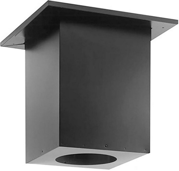 Galvanized 5 Inches x 8 Inches Diameter Cathedral Ceiling Support Box