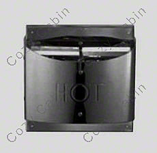 5 Inches x 8 Inches Inner Diameter Stainless Steel Sconce Termination Cap