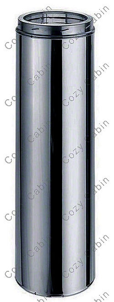 Stainless Steel 36 Inch Stove Pipe with Carton Filler