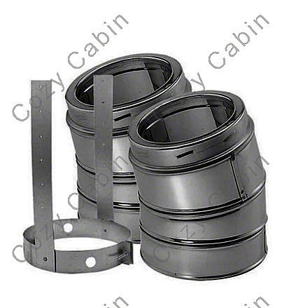 Galvalume 30 Degree Elbow Kit