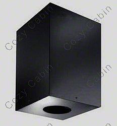 11 Inches Tall Square Ceiling Support Box and Trim Collar