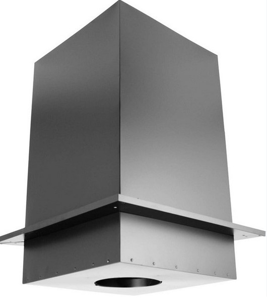 24 Inches Tall Square Ceiling Support Box and Trim Collar