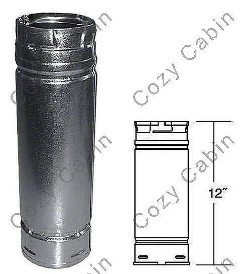 Galvalume 12 Inch Straight Length Pipe