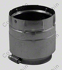 Galvalume Quick Release PelletVent Adapter