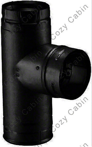 Black Single Tee with Clean-Out Tee Cap