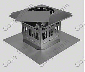 Stainless Steel Prairie Termination Cap