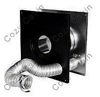 4 Inch Wall Thimble with 3 Inch Air Intake