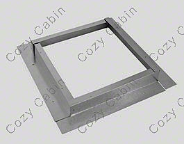 Small Galvanized 4 Inches x 6-5/8 Inches Inner Diameter Counter Flashing