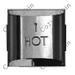 4 Inches x 6-5/8 Inches Inner Diameter Stainless Steel High Wind Sconce Termination Cap