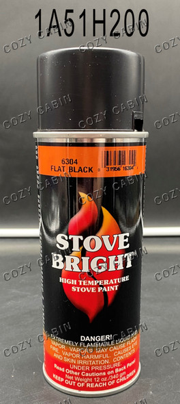black high temp paint
