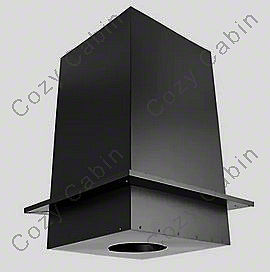 Square 11 Inch Tall Ceiling Support Box and Trim Collar