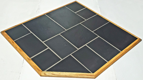 front angle of hearth pad