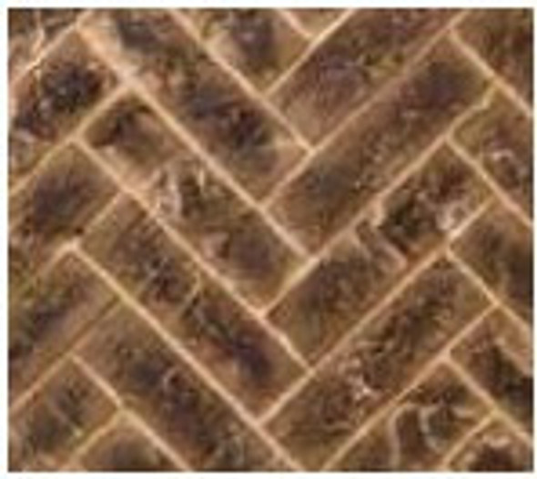 Herringbone tavern brown panel