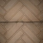 herringbone brick panel