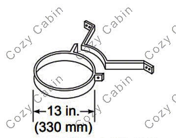 chimney bracket
