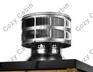 telescoping termination cap with storm collar