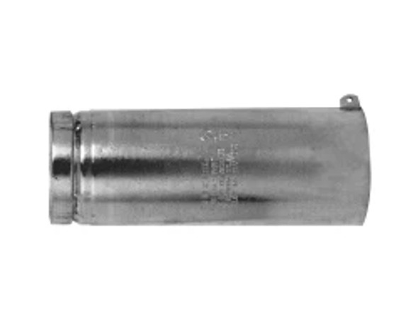 4" Diameter, 18" Adjustable Length - 4" RV Round, Galvanized Selkirk Metalbestos Gas Vent - 4RV-AJ18