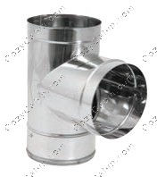 Tee with Clean-Out Cap