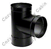 Tee with Clean-Out Cap