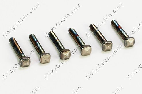 Face Screw, Art Nickel, 1.5" [6 per package]