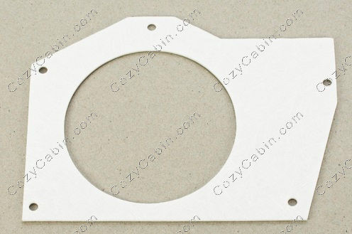 Large Combustion Blower/Fan Gasket [fits between the Blower/Fan Assembly and the Blower/Fan Box on the Large Pellet Stove/Insert] [5 per package]