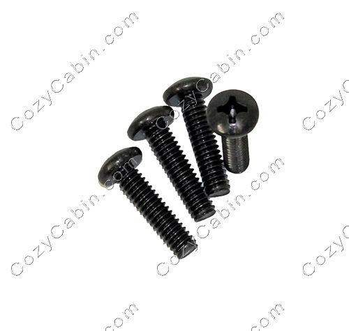 Face Screw, Black Nickel