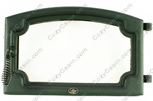 Door without Set Screw, Small Black