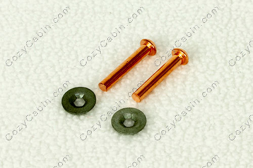 Rivet, 1/8 x 3/4 GL Copper