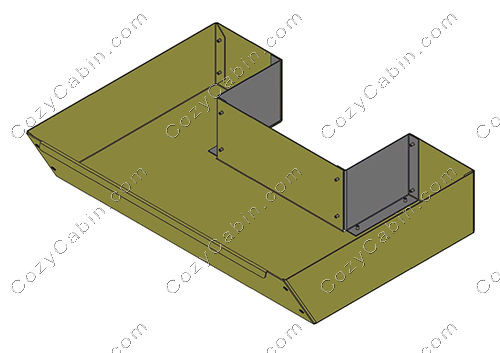 Ash Pan, Leg MDL - Evergreen