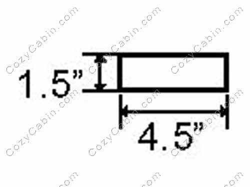Brick-Cut, 4-1/2 x 1-1/2