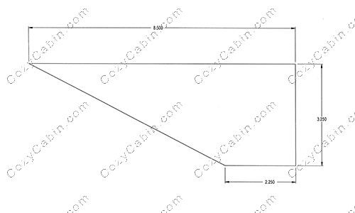 Brick-Cut,8-1/2 x 3-1/4 x2-1/4