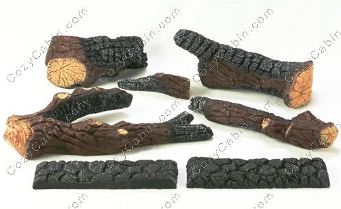 Log Set, LS45 -5 Piece