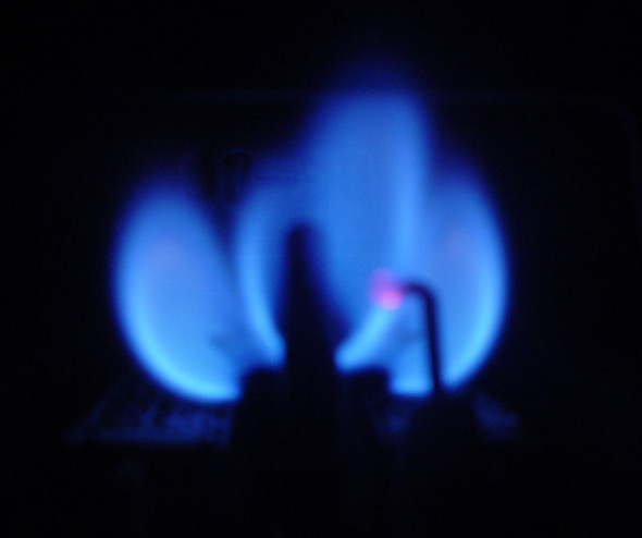 blue flame